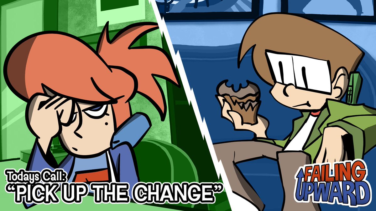 Happy #IndieAnimationDay! Join us for a new episode of Failing Upward!

Cody and JC reckon with their career prospects in "Pick Up The Change"! Special guest star <a href="/hotterdad/">Hot Dad</a>! 

Watch Below!