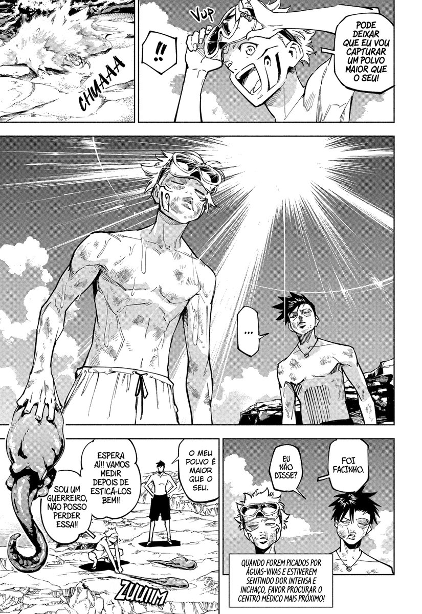 YamatoHaoshoku's tweet image. É claro que os dois iam quase se matar só para pegarem os polvos kkkkkkkkkkkkkkkkkkk

#JujutsuKaisenModulo 
#Modulo11