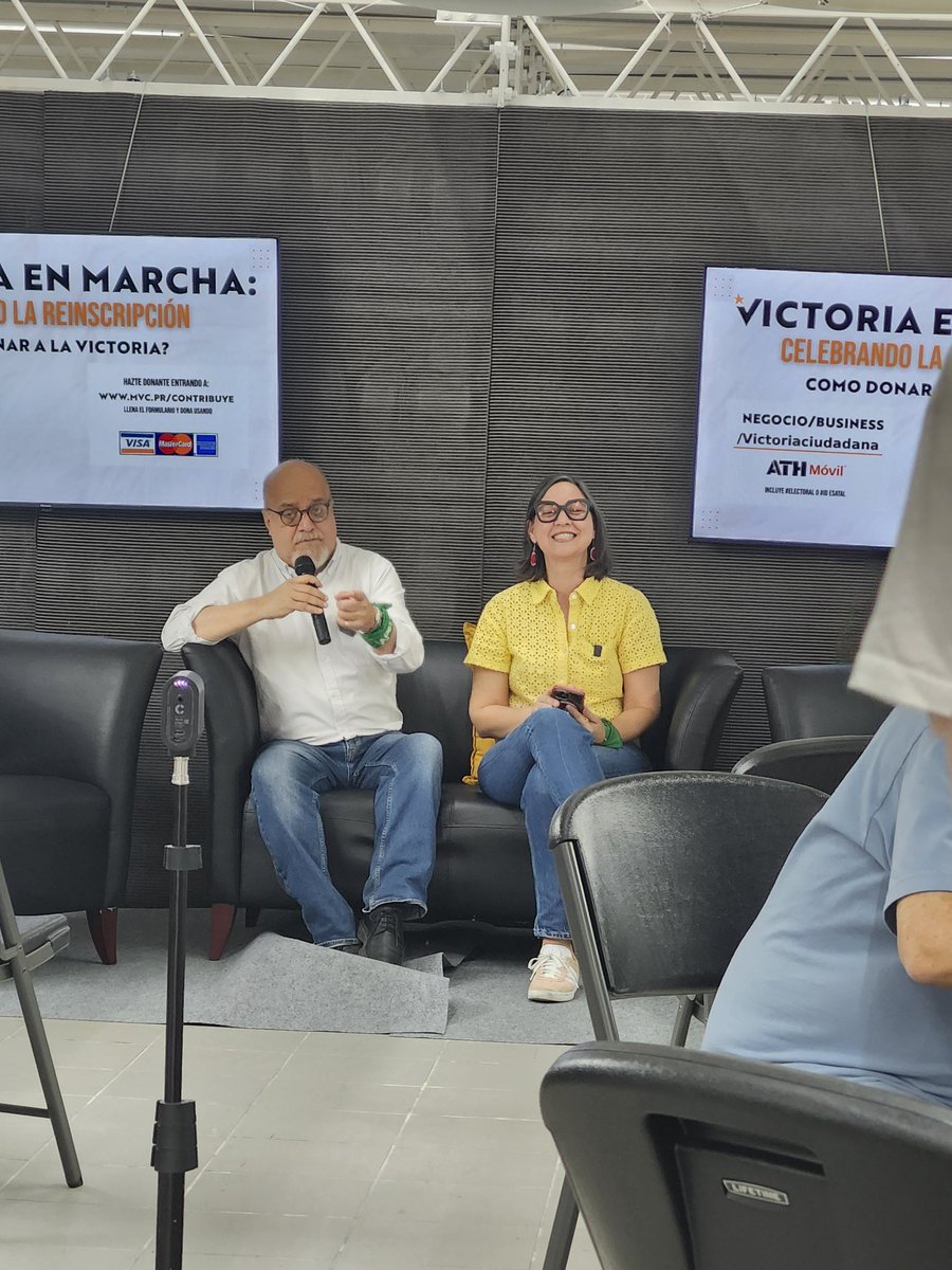 Contribuya al Movimiento Victoria Ciudadana, la esperanza de PR 🇵🇷
mvc.pr/contribuye
o por ATH móvil a Negocio o Business / VictoriaCiudadana
Cualquier aportación es bienvenida