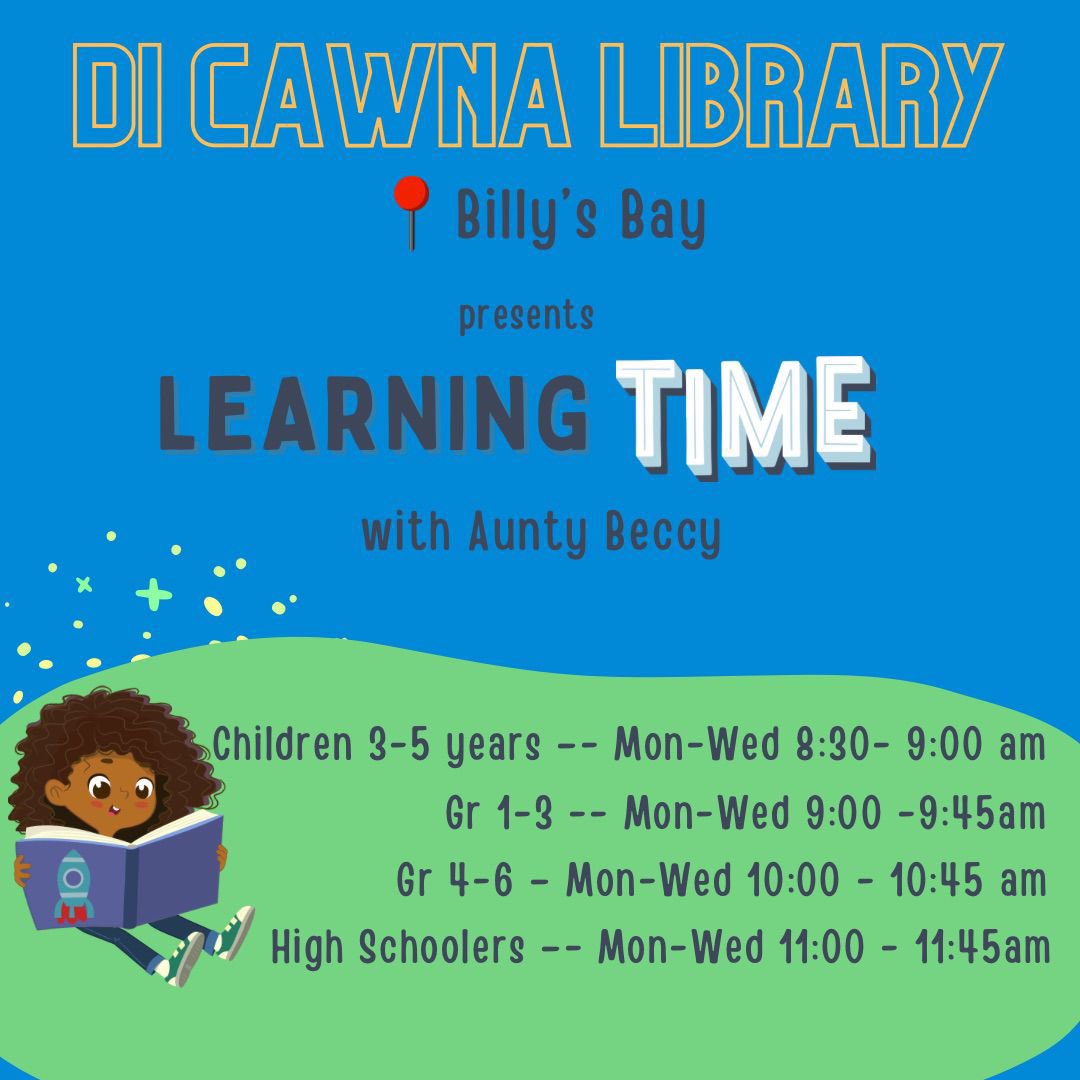 floydgreenja's tweet photo. #Update Big up the Corner Library Crew.. working to help our children during this difficult time https://t.co/ozJOrjn8lE