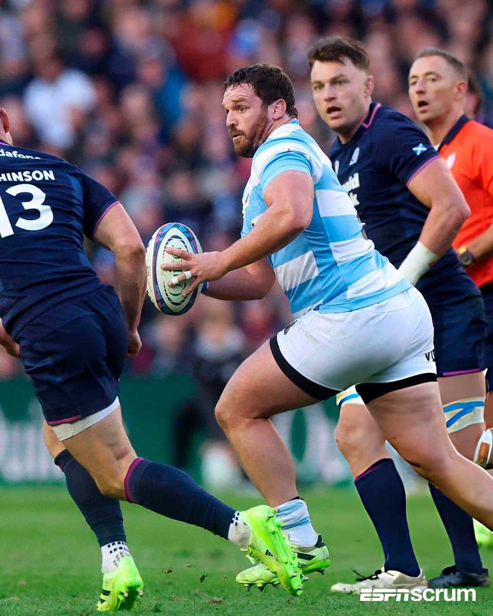 👏🏻🇦🇷 ¡Triunfazo de #LosPumas en Murrayfield!

🔝 Desplegando su mejor versión en el segundo tiempo, el equipo argentino sacó adelante un duro partido y venció a Escocia por 33-24.

👉🏻 Los tries del conjunto dirigido por Felipe Contepomi llegaron por intermedio de Julián Montoya,