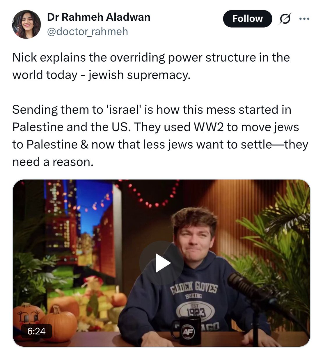 Say what you like, she's not pandering to the soft left