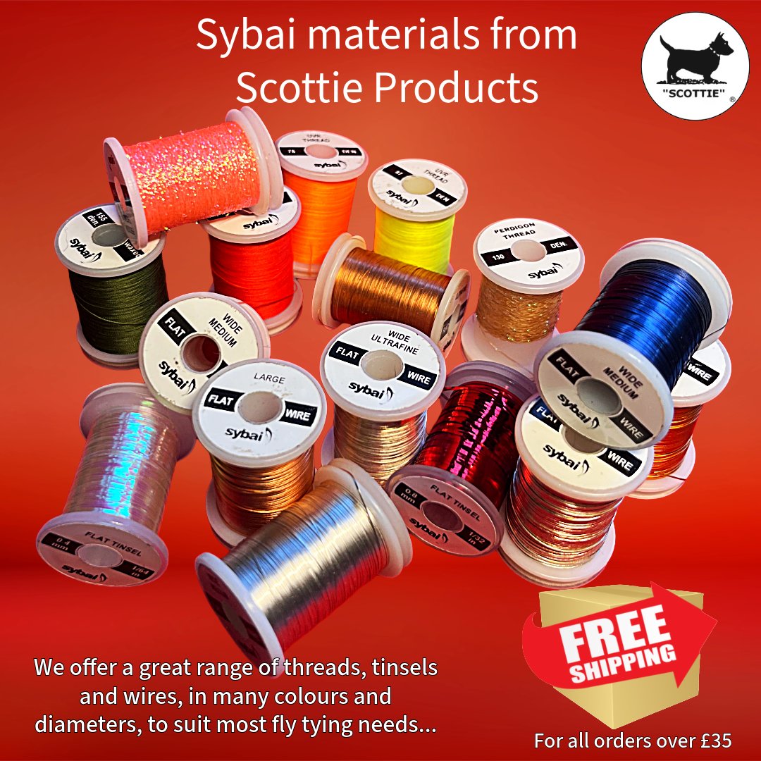 Check out our range of Syba products.

Free postage for orders over £35 during November and December

scottieproducts.co.uk/products/

#flytying #flyfishing #scottieproducts