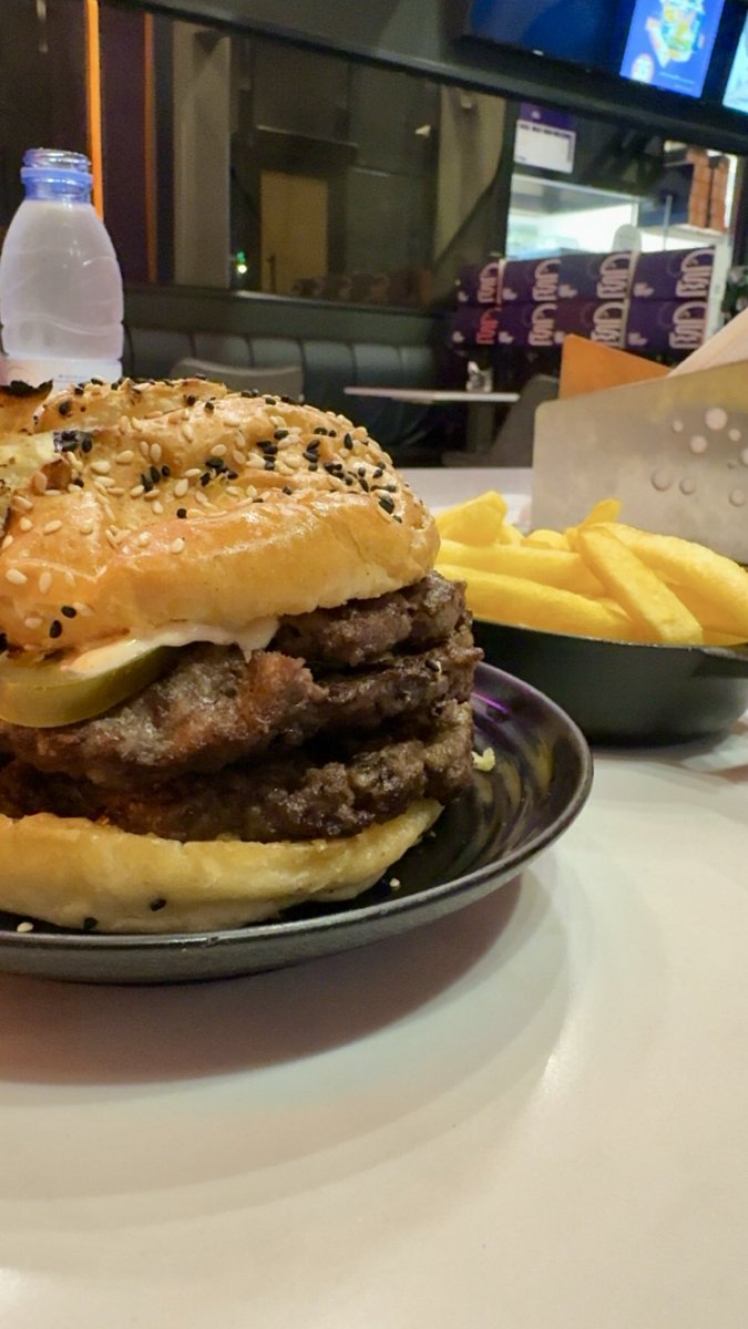 This burger is basically a gym membership refund… and honestly, I’m not even mad.
#FoodLaughs #BurgerMadness #FoodLover #TreatYourself #FoodieProblems #BurgerAddict #FoodVibes 
#CheatDayEveryday #FoodieLife #BurgerGoals #FoodPornDaily