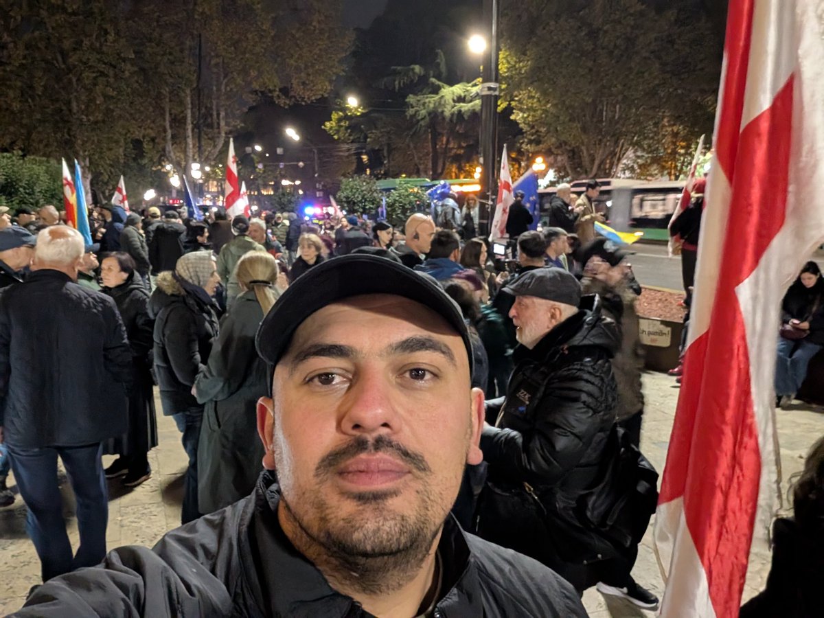 araddun's tweet image. What keeps us moving isn’t certainty - it’s conviction. We believe in victory, and that belief fuels us. As simple as that 🇬🇪 #StandWithGeorgia #DefendDemocracy