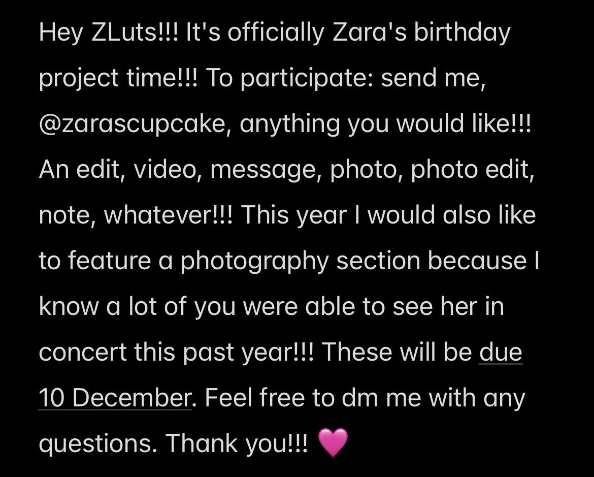 zarascupcake's tweet image. It’s that time!!! 🩷