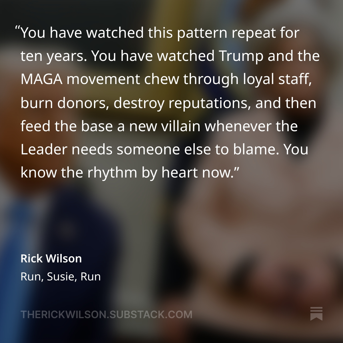 TheRickWilson's tweet image. It&apos;s over at the Place Mr. Free Speech Musk bans links to.