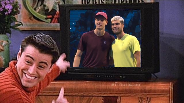 Seated for the Sinner &amp; Alcaraz final