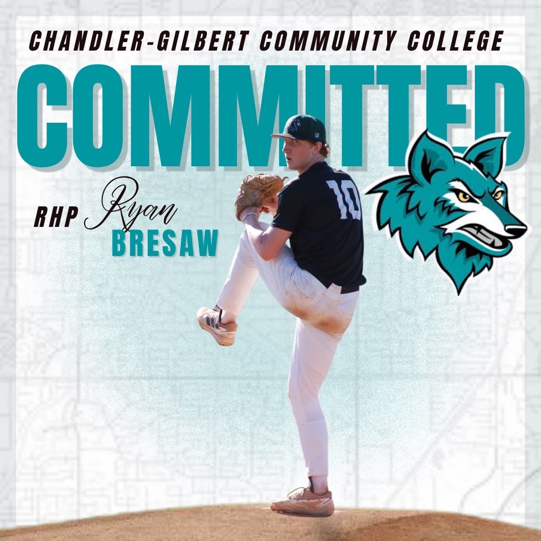 I’m excited and blessed to announce my commitment to Chandler Gilbert Community College. Huge thanks to my family, friends, coaches, and teammates who have supported me along the way. Thank you to the coaches at CGCC for giving me this opportunity.