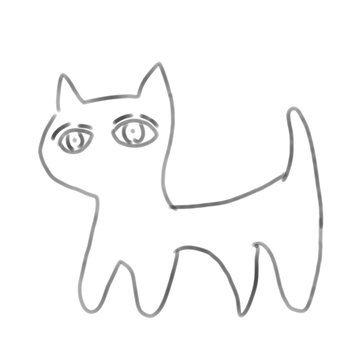 ねこですよろしくおねがいします ねこはねこです ねこはいます ねこは