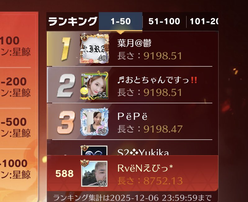 ランキングのった！