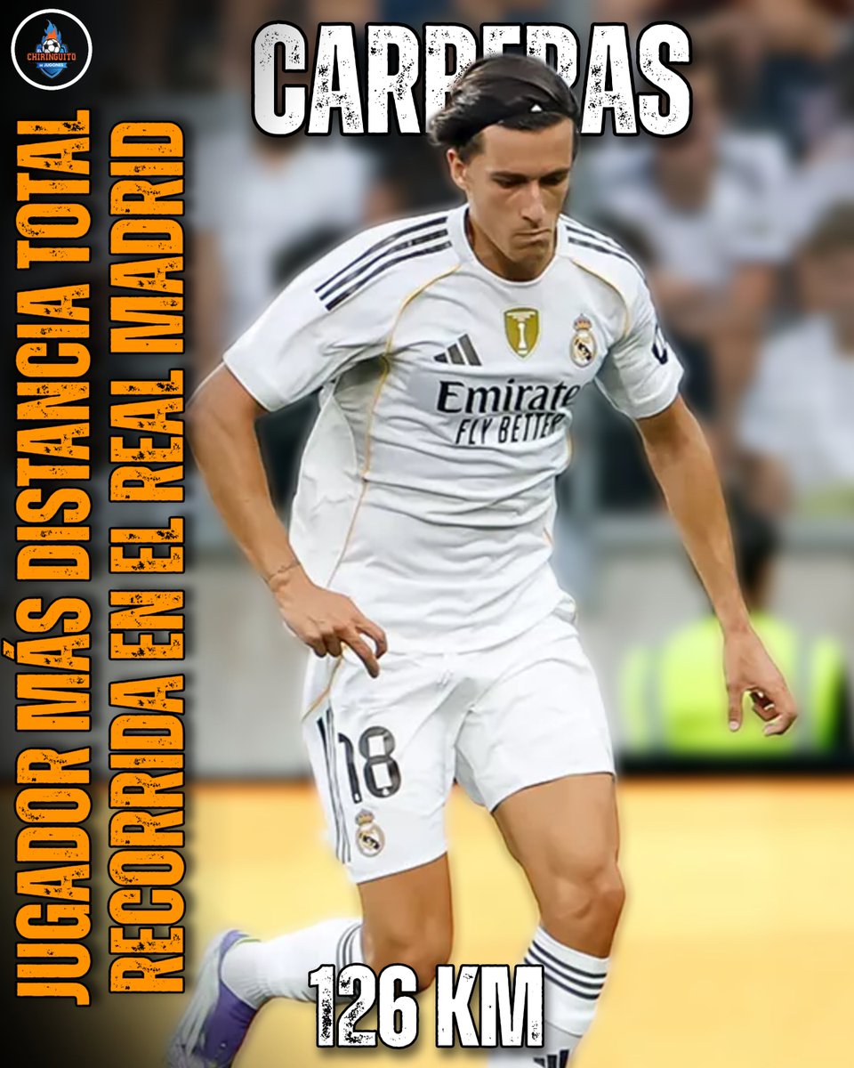 elchiringuitotv's tweet photo. 📂 CHIRIDATOS de #LALIGAEASPORTS 

🏃 Moncayola, de Osasuna, es el jugador que más distancia total ha recorrido en el campeonato. 

🫣 Carreras, en el Real Madrid; Eric García, en el Barça y Llorente, en el Atleti. 

ℹ️ @SergioDirFut https://t.co/a2BckDBMIk
