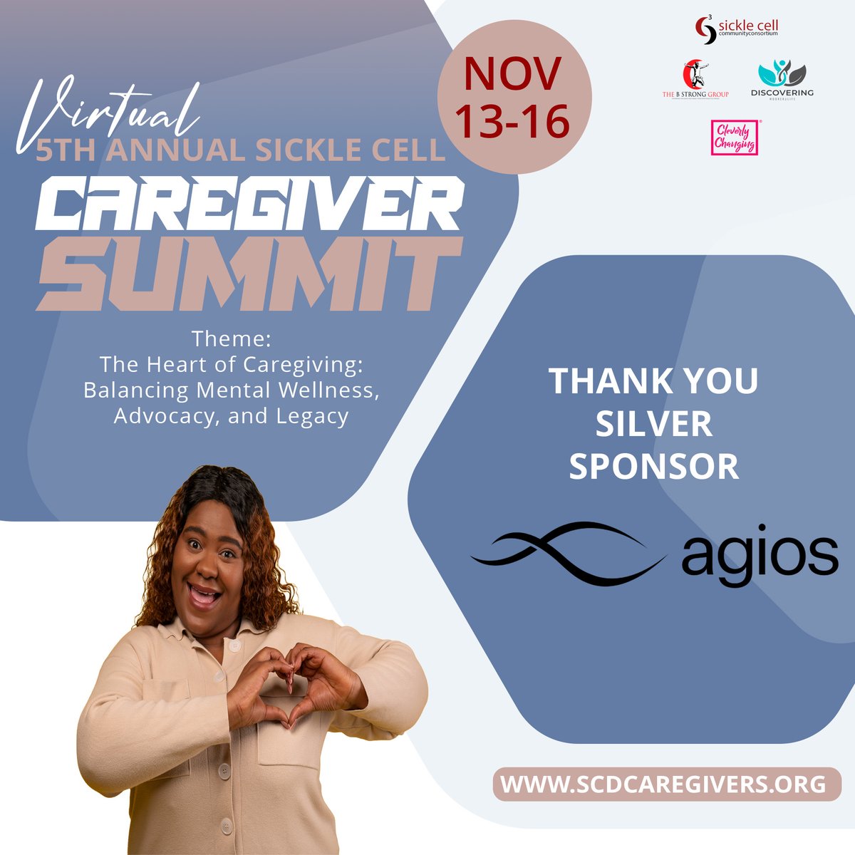 SCCConsortium's tweet photo. Grateful for the partners who power this Summit. @VertexPharma , @pfizer , @FulcrumTx , @AgiosPharma , and @novonordisk , thank you for standing with caregivers and supporting real impact in the sickle cell community.
Visit their booths, learn more, and stay engaged. https://t.co/CPTzDW02w8