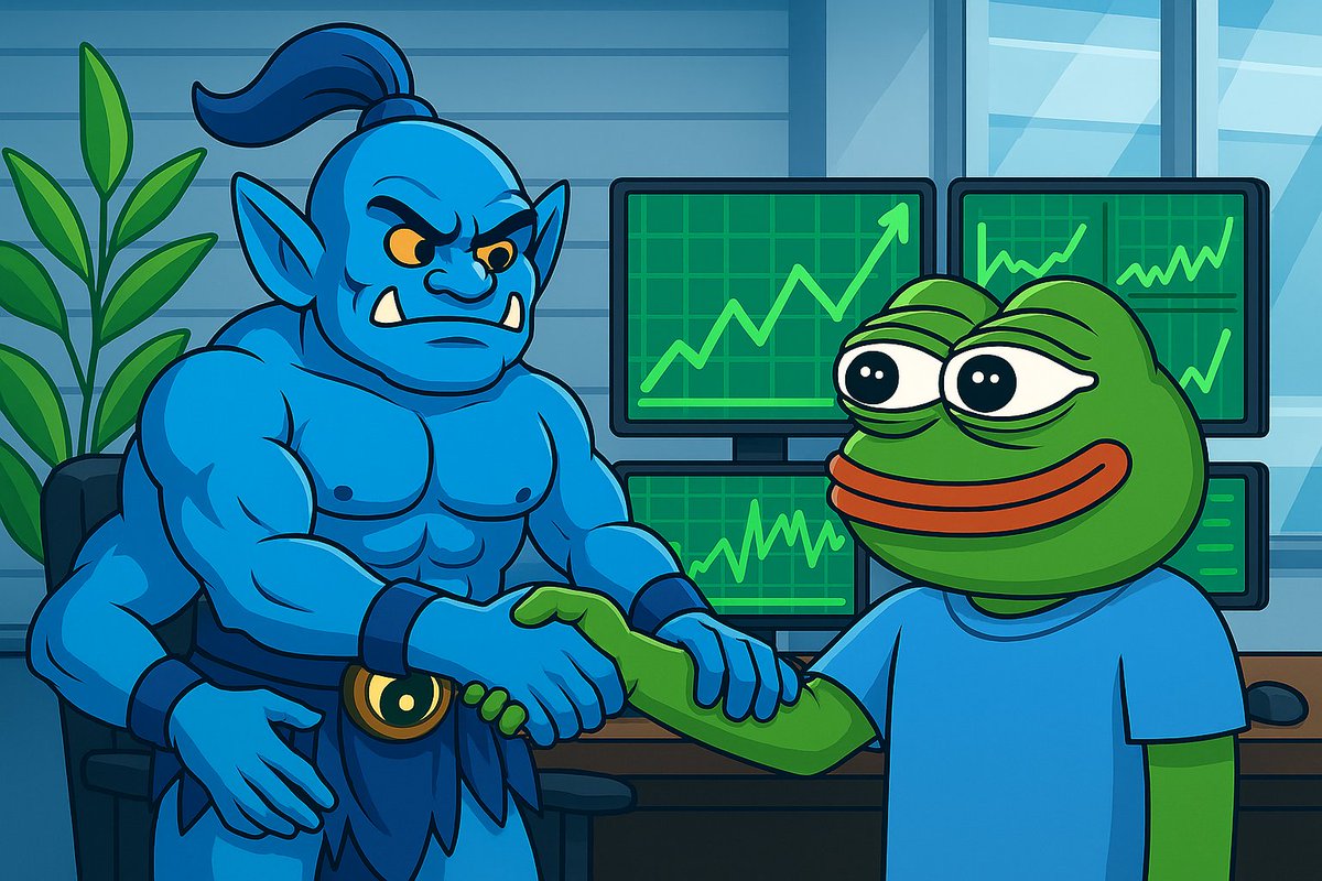 Pepe paved the way… and now Goro is taking over! 

Matt Furie’s new creation is here powerful, organic, and unstoppable. What Pepe started, Goro is set to elevate to the next level. 🚀🔥

The new era has begun. $Goro $pepe