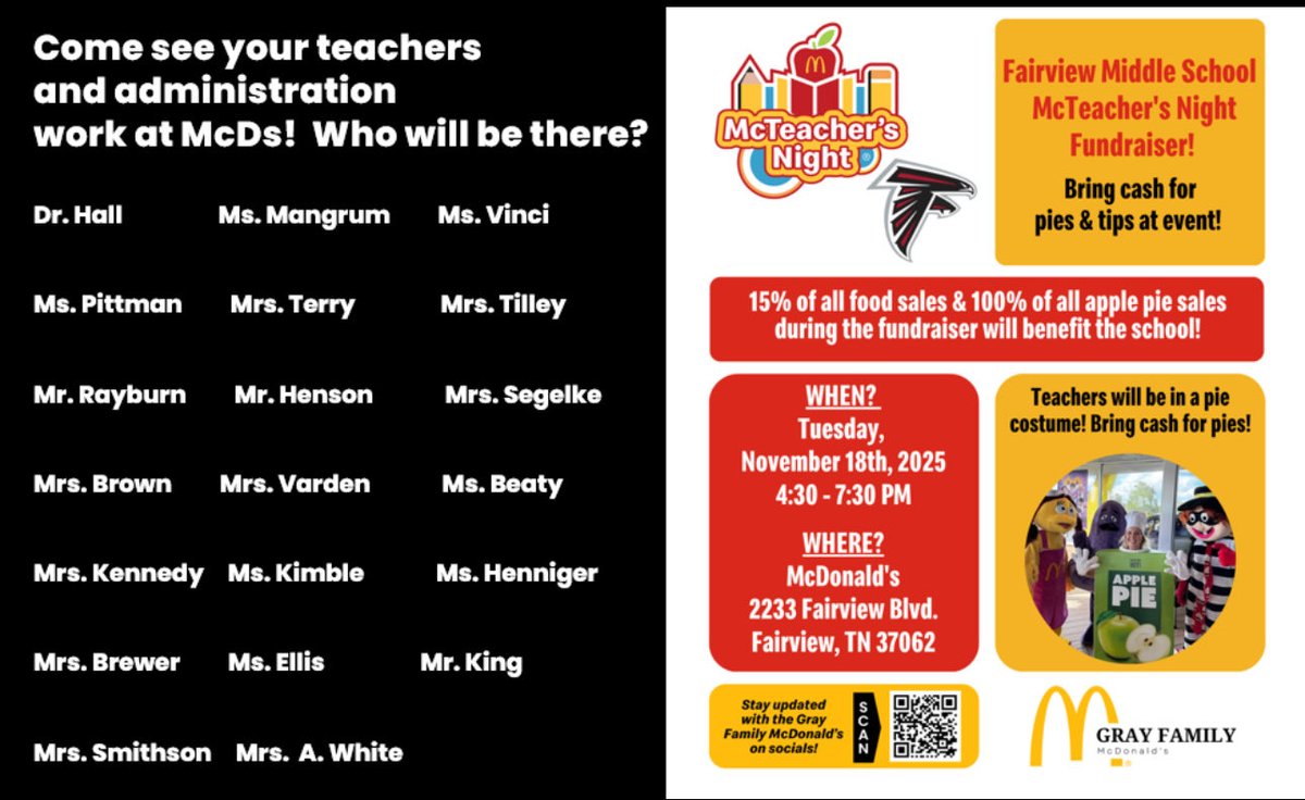 Fairview Middle School tweet media