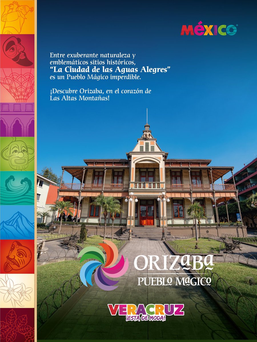 VeracruzTurismo's tweet image. Descubre el Pueblo Mágico de📍Orizaba, que enamora 😍 a quien lo visita.

Disfruta de sus monumentos históricos 🏫, recorre el Paseo del Río y asómbrate con sus históricos puentes 🌉 y no dejes de subir al teleférico 🚡.

#VeracruzEstáDeModa ✨