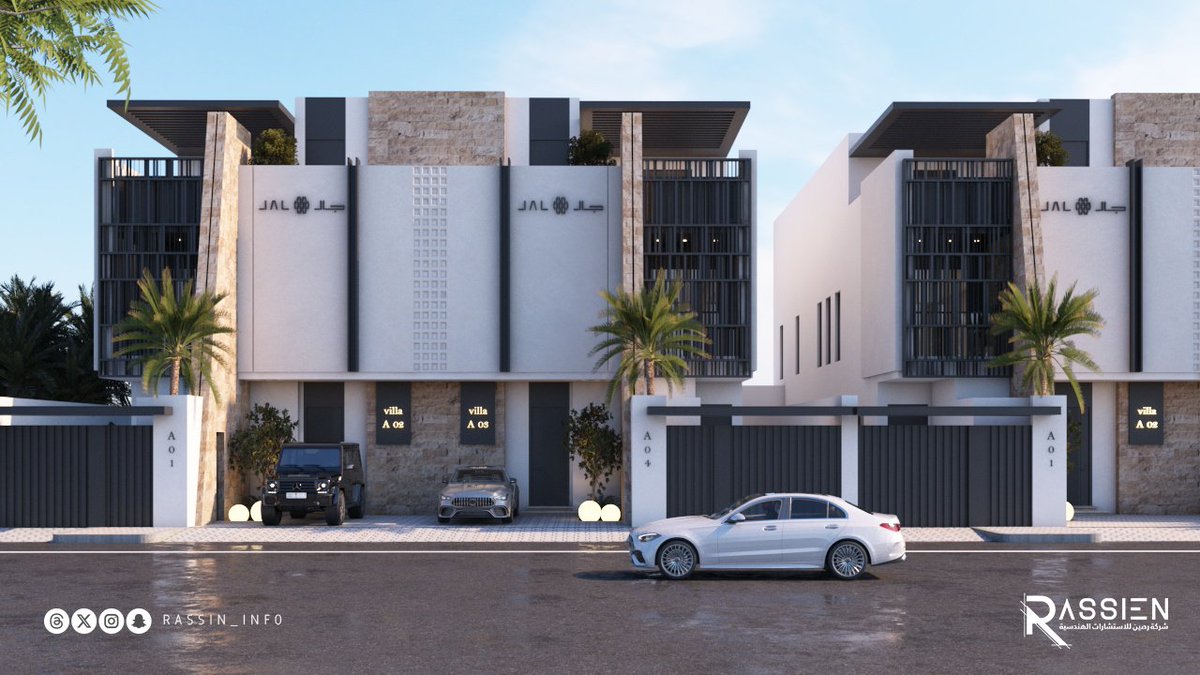 "فلل تتحدّث بالفخامة .. حجرٌ فاخر، خطوطٌ معاصرة والدقة في التفاصيل ليقدّم واجهة تفرض جمالها"

من أعمال #رصين | #فلل_سكنية | #الرياض 

#رصين_للاستشارات_الهندسية | #RASSEIN