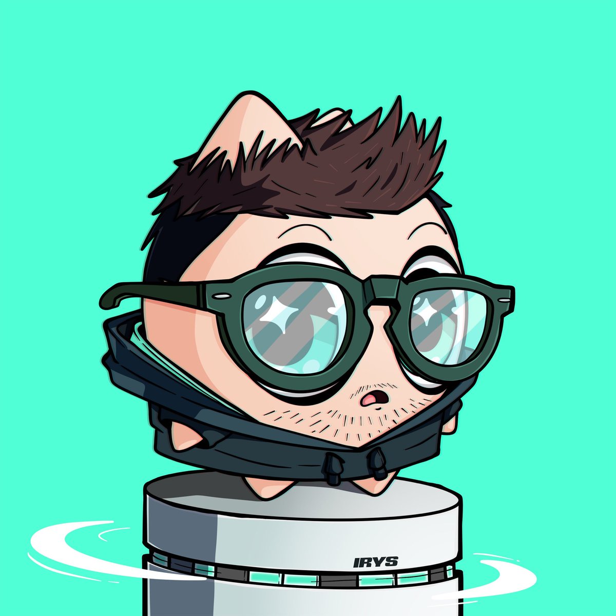 fqmighty's tweet image. day 30 of drawing Sprite until @irys_xyz mainnet announcement.

in the spirit of the ongoing irys genesis nft mint, made this customized sprite for the founder, @josh_benaron.

what do y’all think?