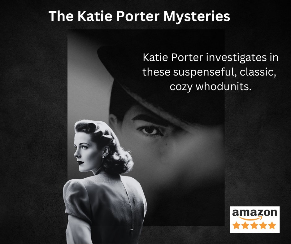 The Katie Porter Mysteries

K.T. has quickly become one of my favourite cozy mystery writers. With a strong female lead character Katie Porter you become immersed in Post WWII life in a small city with a host of compelling characters. ~Amazon review