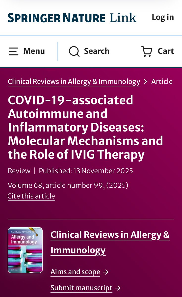 They published this on my birthday- the thing I have been predicting and railing about for years! 🥹😂

"IVIG therapy shows promise in calming inflammation and easing post-COVID symptoms."

I saw this coming about 5 years ago (2 years into my own IVIG infusions for severe,