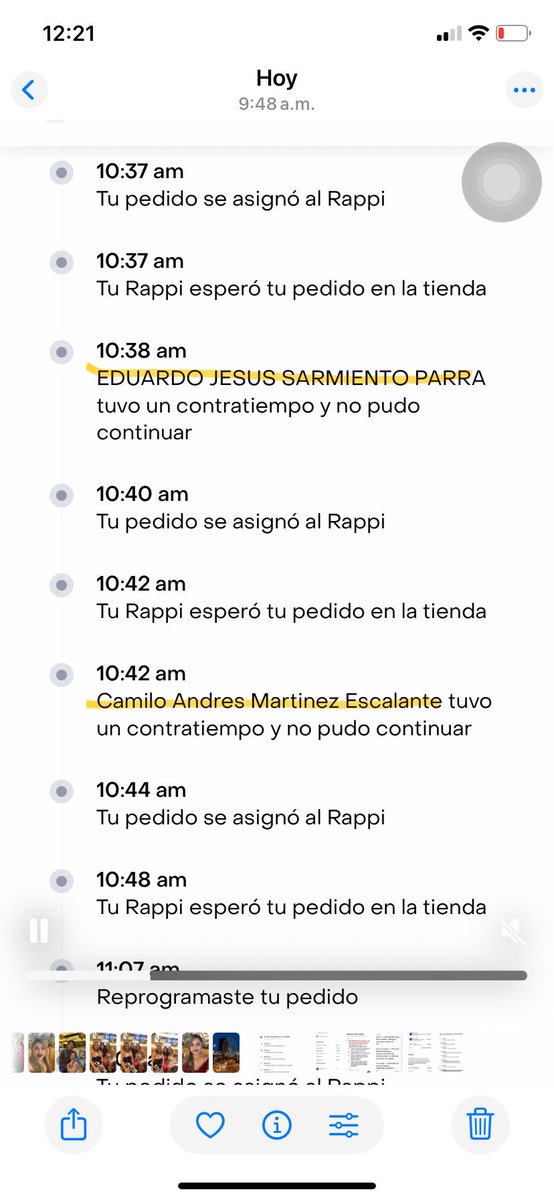 AlexaSanchezB's tweet photo. @RappiColombia me roba,desde ayer estoy esperando un pedido que NO estaba disponible, tuve varios rappitenderos y no trajeron el pedido y me descontaron el dinero, me dicen q reembolsan el dinero en 30 días, osea ahora debo esperar 30 días para q me reembolsen y nadie responde https://t.co/qbrkWRHFHT