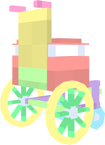 genderlesslemon's tweet photo. Wheelchair model for CPM mod made in blockbench https://t.co/xagbc5uffA