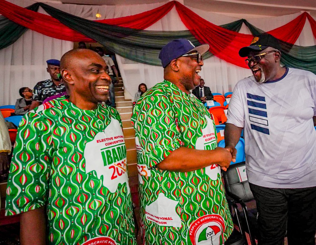 AdedejiOdidiOmo's tweet image. Special thanks to our “Star Boy,” H.E. Engr. Seyi Makinde, whose inclusive leadership helped us weather every storm. A true leader worthy of emulation.

Grateful to all leaders and members who made this a success.
God bless Nigeria, Oyo State &amp;amp; the PDP.
#pdpconvention 
#odidiomo