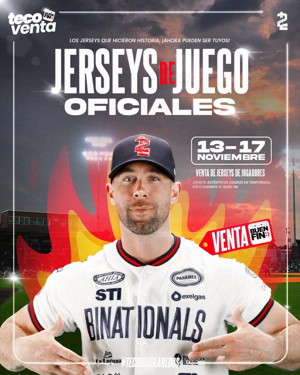 LaredosTecos's tweet image. DOMINGO DE EL BUEN FIN🛍️

Aprovecha este fin de semana largo y vístete con los productos oficiales del equipo de la frontera🦉

Contamos con jerseys de juego, gorras, camisas tipo polo, chamarras, sudaderas, etc.🤩

📍Oficina del Club (acceso por V. Carranza)
⏰De 12 a 6