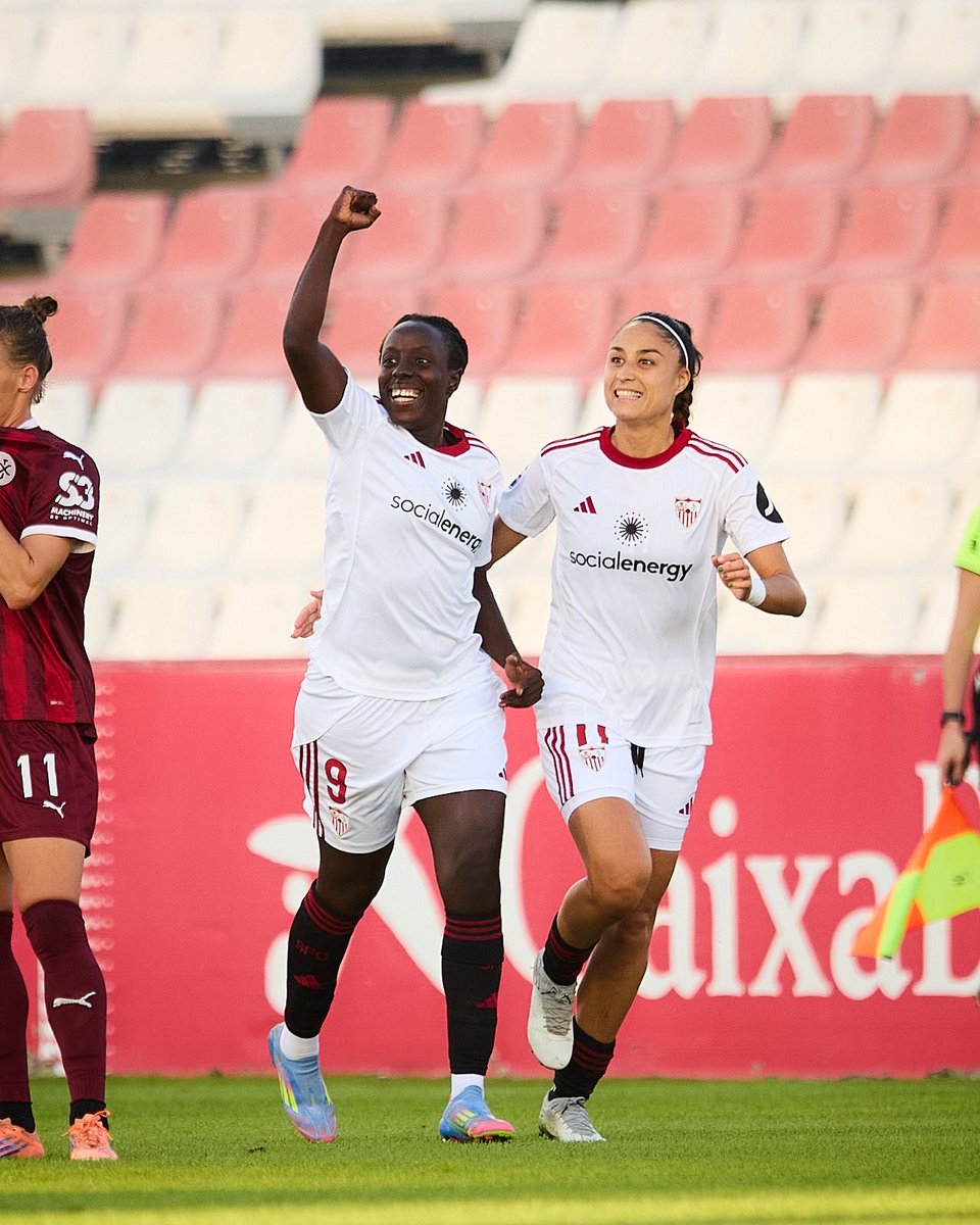 📰 CRÓNICA | Tercera consecutiva para seguir lanzadas hacia arriba (1-0). 👏⚽️🤍❤️

➡️ sevillafc.es/actualidad/not…

#SevillaFCDuxLogroño #SevillaFCFem #LigaFMoeve #WeareSevilla