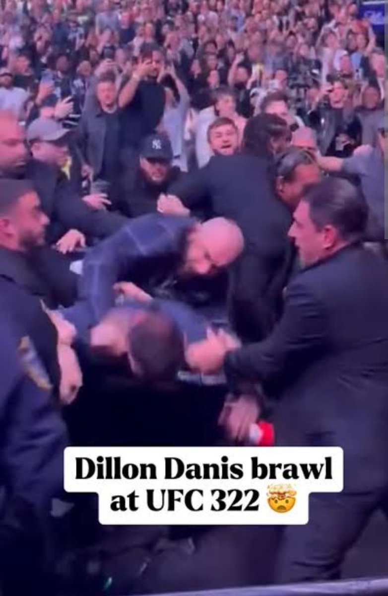 היה שווה לאללה לקום היום בחמש בבוקר לראות את UFC 322. חמישה קרבות שווים, איסלם ניצח בענק. ועוד קרב אקסטרה בקהל - הקבוצה של חביב / איסלם פירקה בשידור חי את דילון דניס שהיה מעורב בסכסוך בין קונור מקגרגור וחביב ב 2018, וחטף אז מחביב ואיסלם אחרי הקרב.