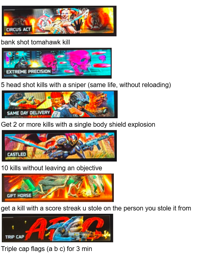 some of the less known multiplayer dark ops challs got revealed today for black ops 7