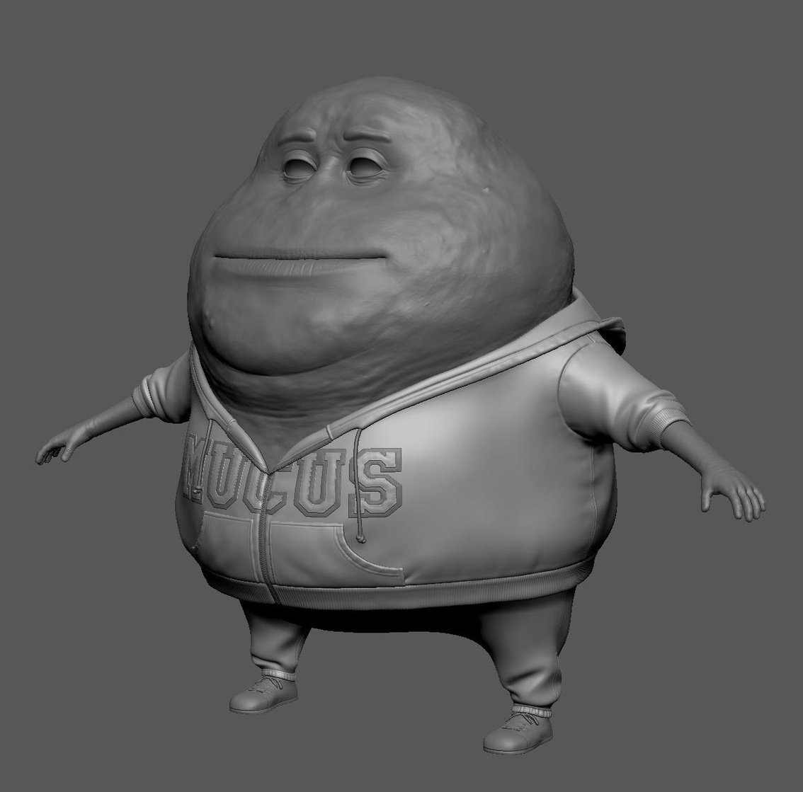 Mucinex man has a 3D model everybody