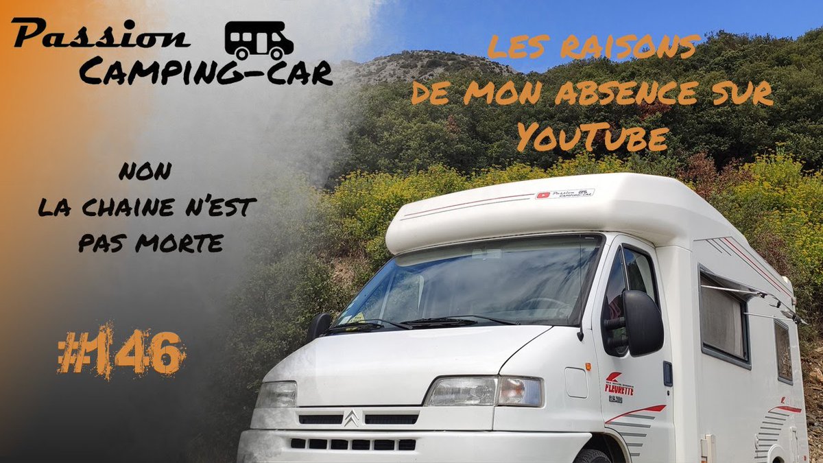 Episode 146 : Non la chaine n'est pas morte

youtu.be/aKSubxr9Xpo

#campingcar #passioncampingcar