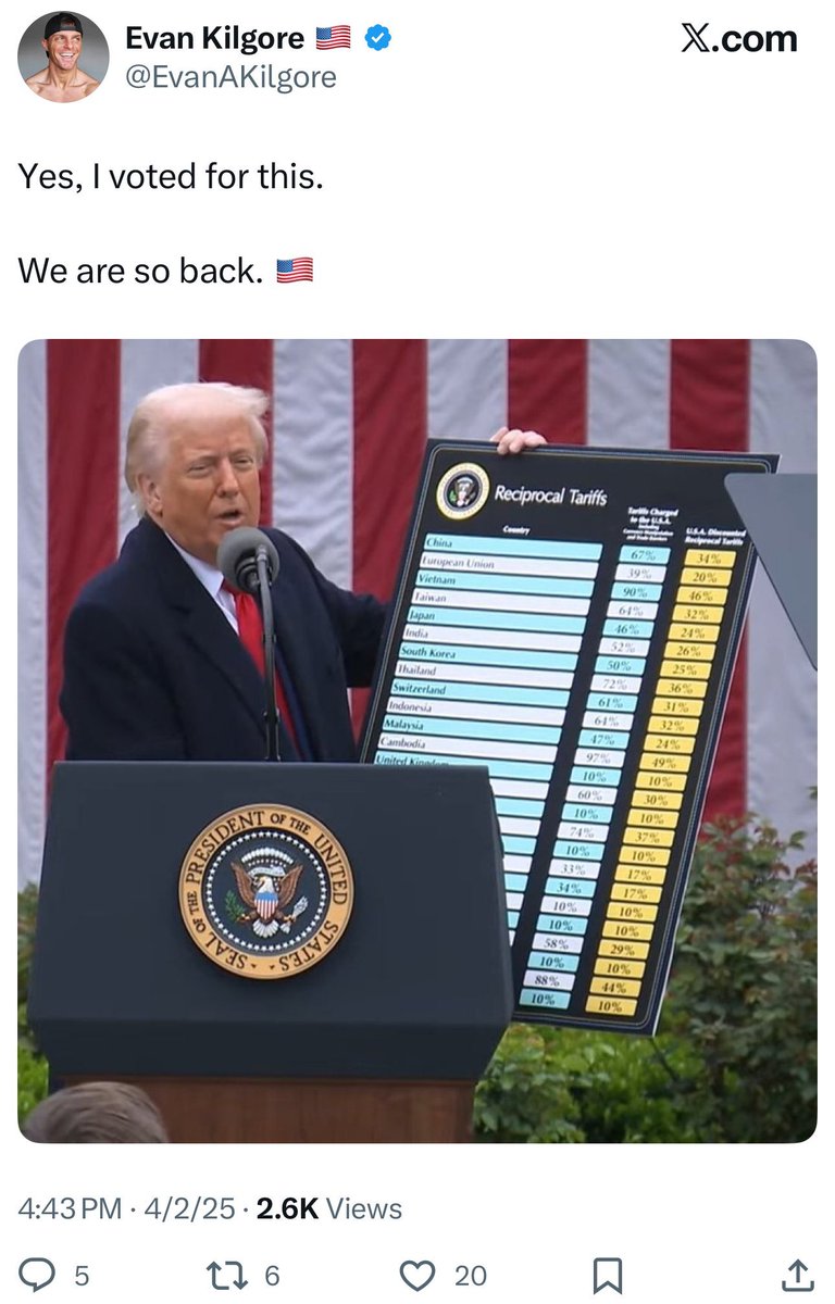 <a href="/EvanAKilgore/">Evan Kilgore 🇺🇸</a> This you dipshit?