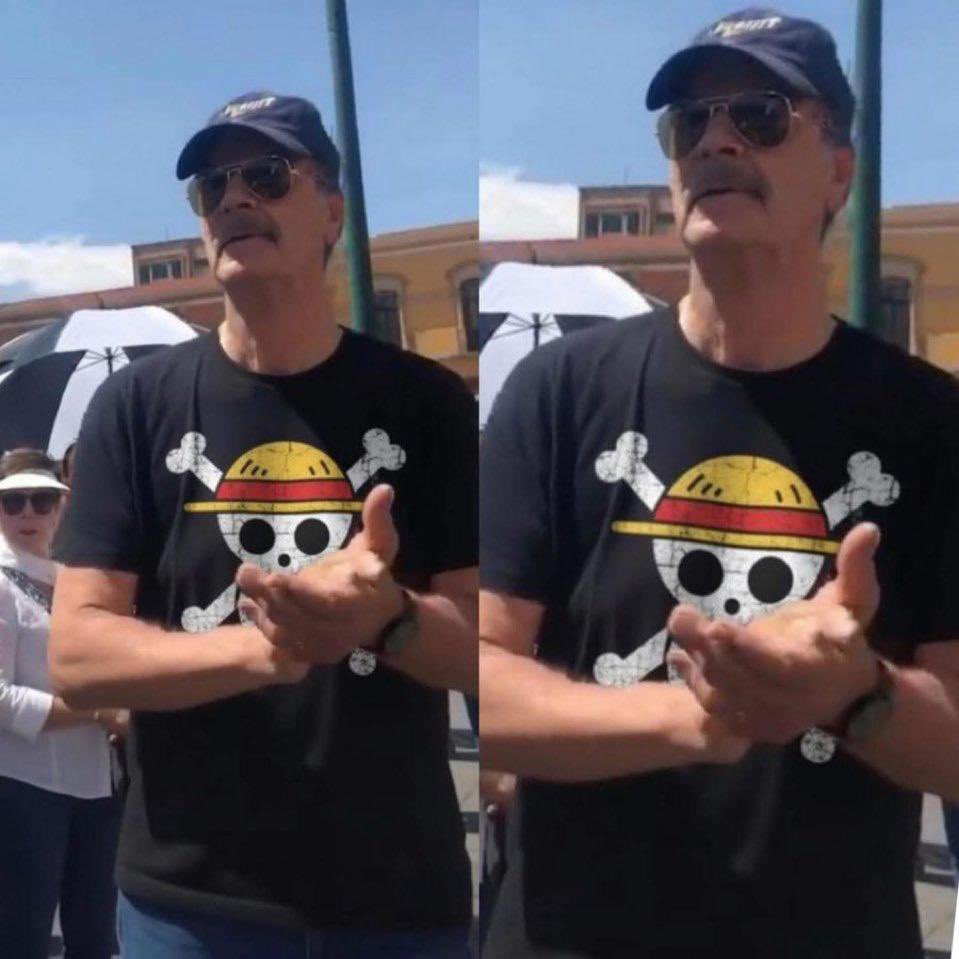 ryangrim's tweet image. Extremely convincing Gen Z protester in Mexico. Definitely an organic youth uprising.