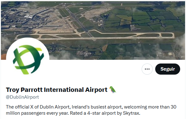 Um aeroporto que, justamente, ganhou novo nome.