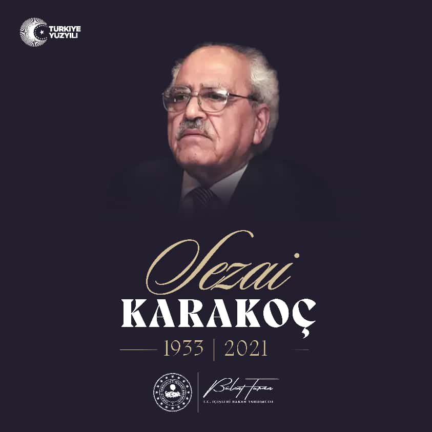 “Sakın kader deme, kaderin üstünde bir kader vardır.
Ne yapsalar boş, göklerden gelen bir karar vardır.”

Diriliş neslinin öncüsü, büyük mütefekkir Sezai Karakoç’u rahmetle yâd ediyorum.

Ruhu şâd, mekânı cennet olsun.
