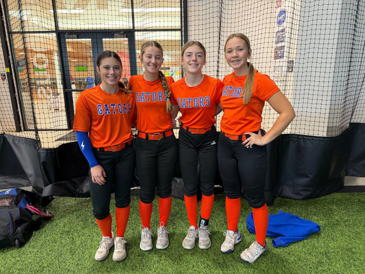I am beyond excited to announce my commitment to <a href="/Gators14Luikart/">Gators Premier 14U - Luikart</a>! Met some of my teammates and got quality reps today at the Gator Combine! So happy to be a gator! 💙🧡🐊#chomp #gators #softball #2030graduate