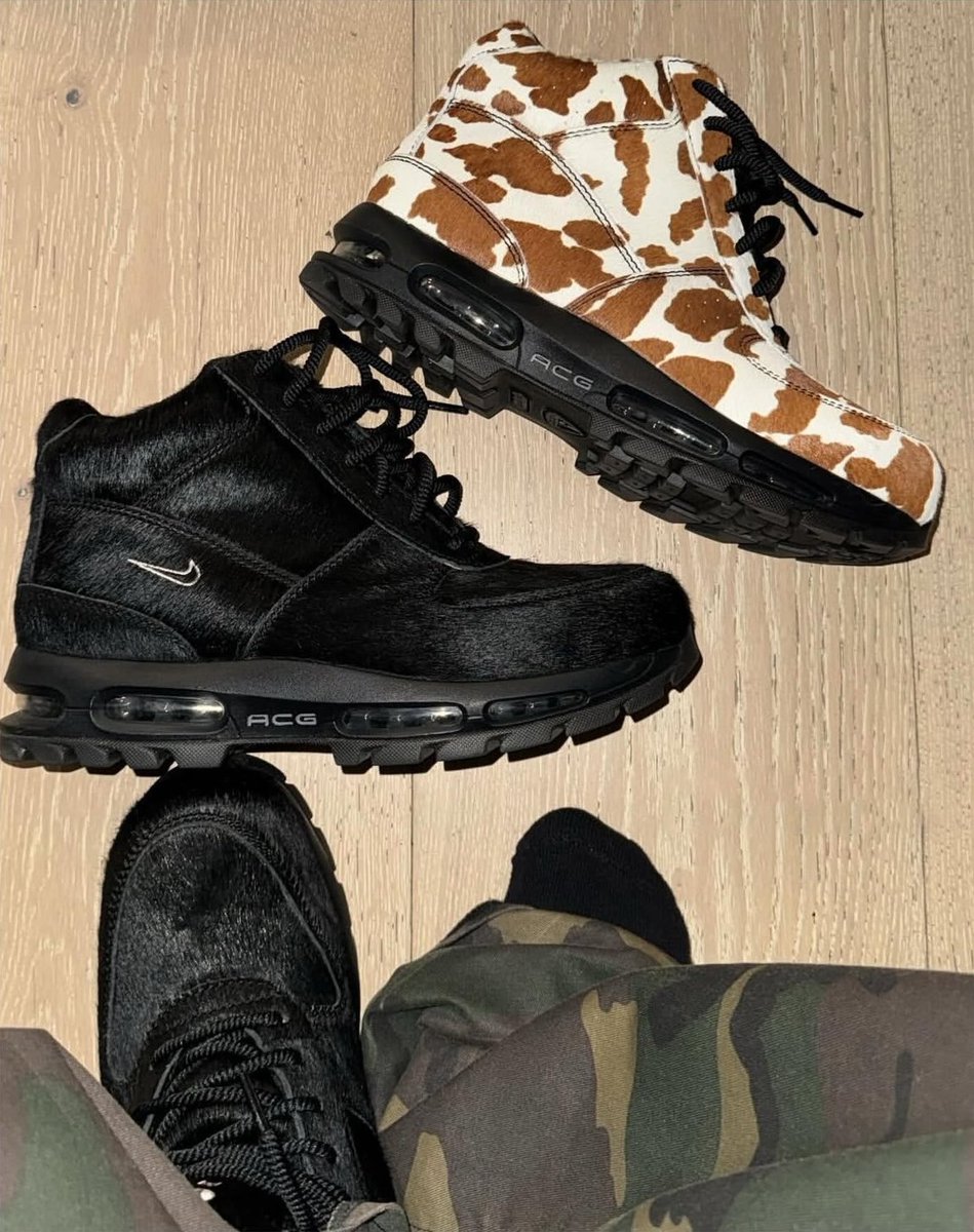 Ovrnundr's tweet photo. Nike ACG Air Max Goadome “Pony Hair” 🐴 

• $230 
• Holiday 2025 https://t.co/mXE1BqKDYy