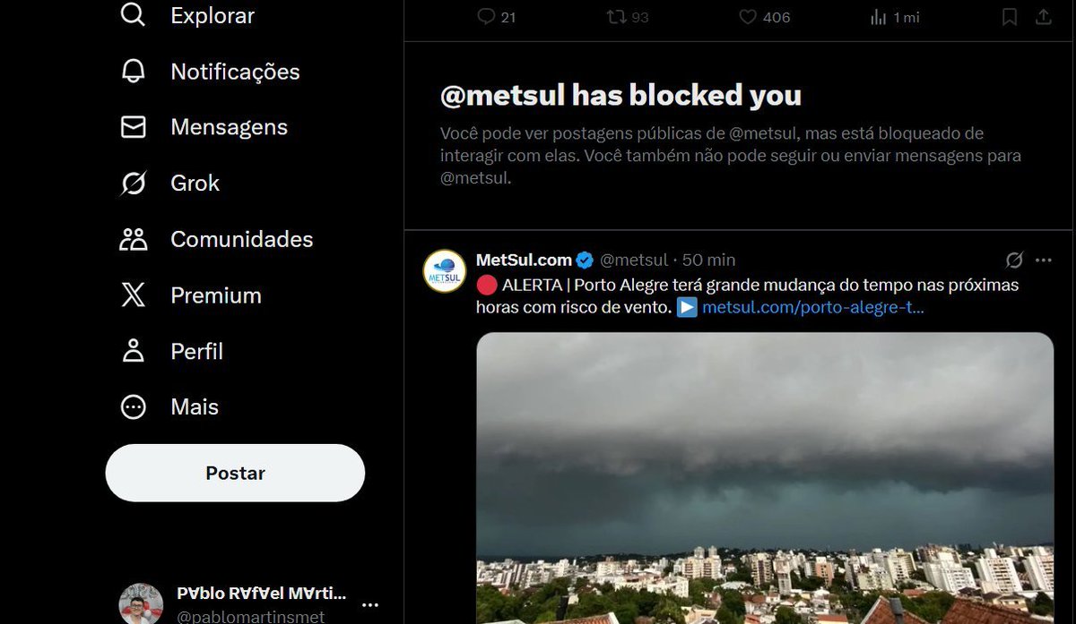 PⱯblo RⱯfⱯel MⱯrtins, o dos furacões tweet media