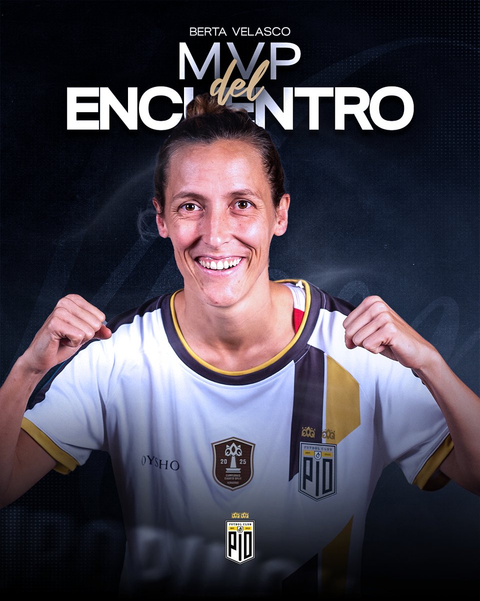 ¡MVP DEL ENCUENTRO! 🤍

ES LA SEGUNDA VEZ QUE DOÑA BERTA VELASCO NOS CLASIFICA A UNA FINAL 😮‍💨

#PPP