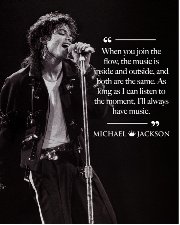 michaeljackson's tweet image. What is the piece of wisdom that you feel you learned from Michael Jackson? #MondayMotivation
