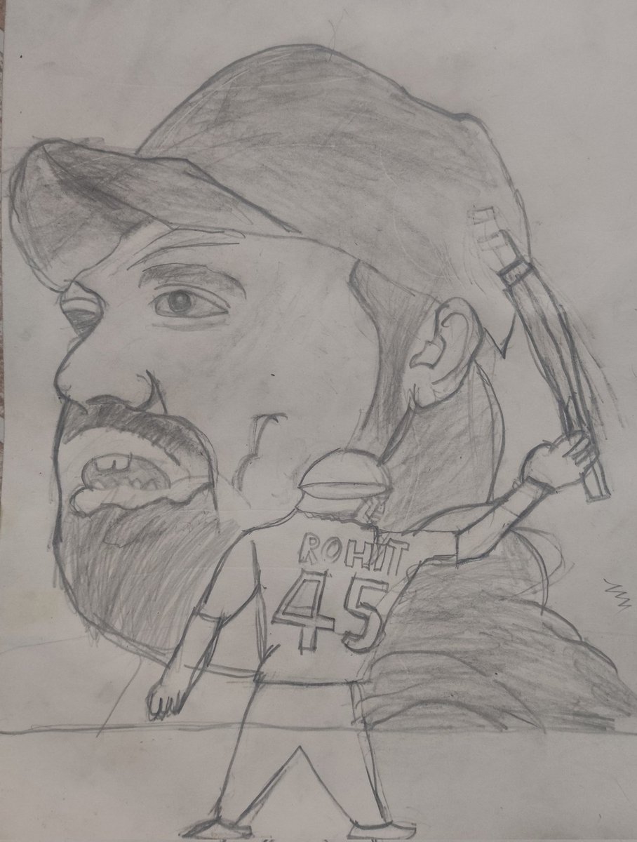 debata2006's tweet photo. @ImRo45  Draw by my 5 Year Child. A great fan of you. https://t.co/Ei0ebQNPAo
