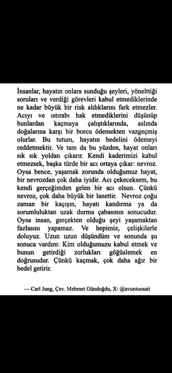 Jung a kulak verin, değerli bir öğreti👌