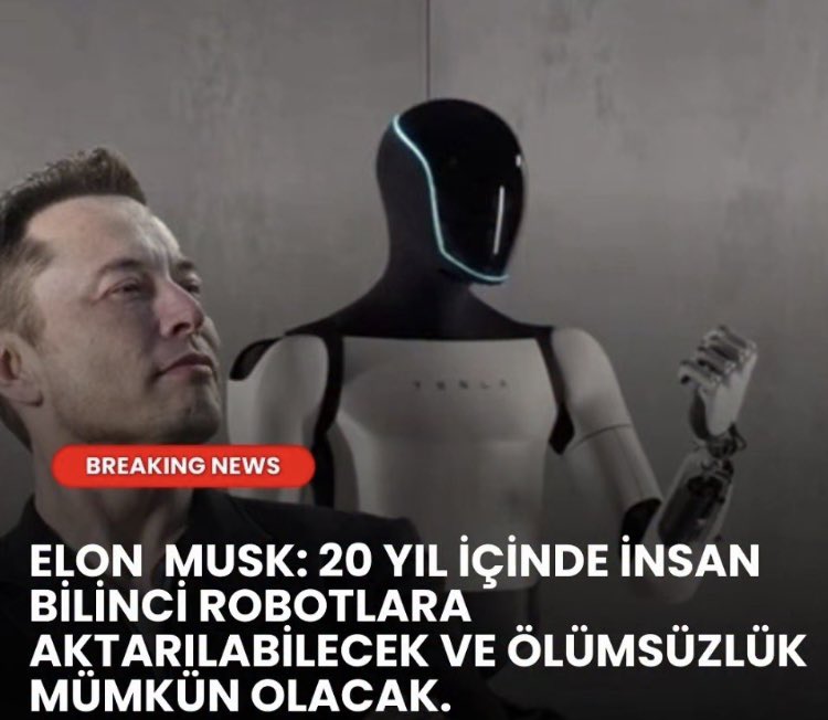 Zihin aktarımı için İlk hedefte 2045’te kararlı çoğunluk…

#transhümanizm #posthümanizm #transhumanism #posthumanism