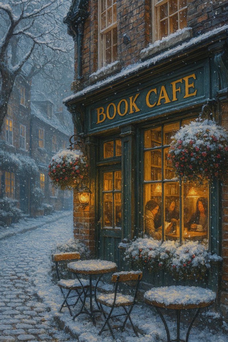 aichayakan1's tweet image. Every neighborhood deserves a slice of cozy! We absolutely need a nice book cafe on every corner. Imagine the community, the coffee, the stories! 📚☕🏘️ #BookCafe #Community #ReadLocal