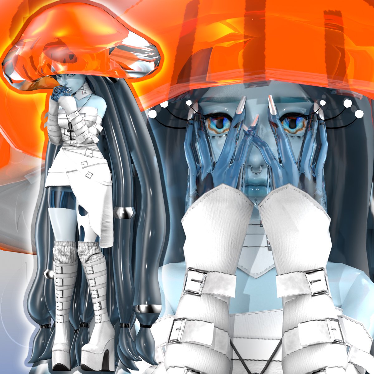 DreamMomoCity's tweet image. 🪼Momo City🌕
This Jellyfish mutant is name Aurora! She runs the mini mart for Tsuki Mart! Sell your fish, clothes, bugs and etc.! And if you want a snack or some house items, she sells that too! She is cold…
#ROBLOX #Momocity