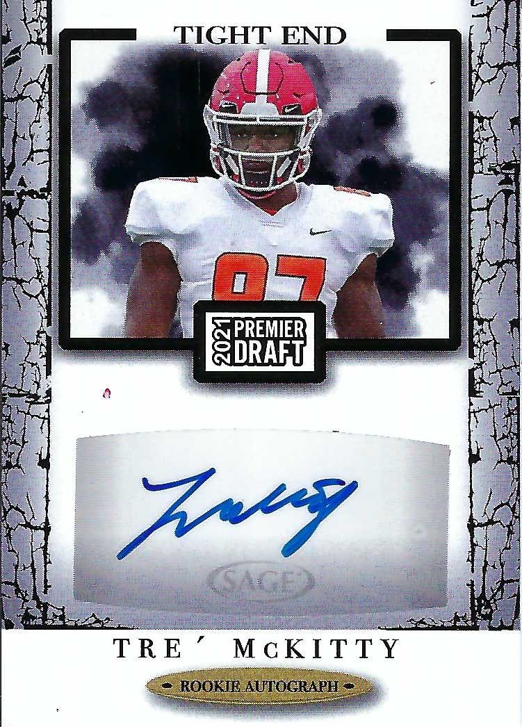 AutographDanny's tweet image. added to our personal collection - 2021 SAGE HIT Autographs Black #A97 Tre&apos; McKitty

#Autograph #autographcollection #sagehit #football #NCAA #tremckitty #georgiabulldogs #BoninSportsCards #autographcollectingwdannyb