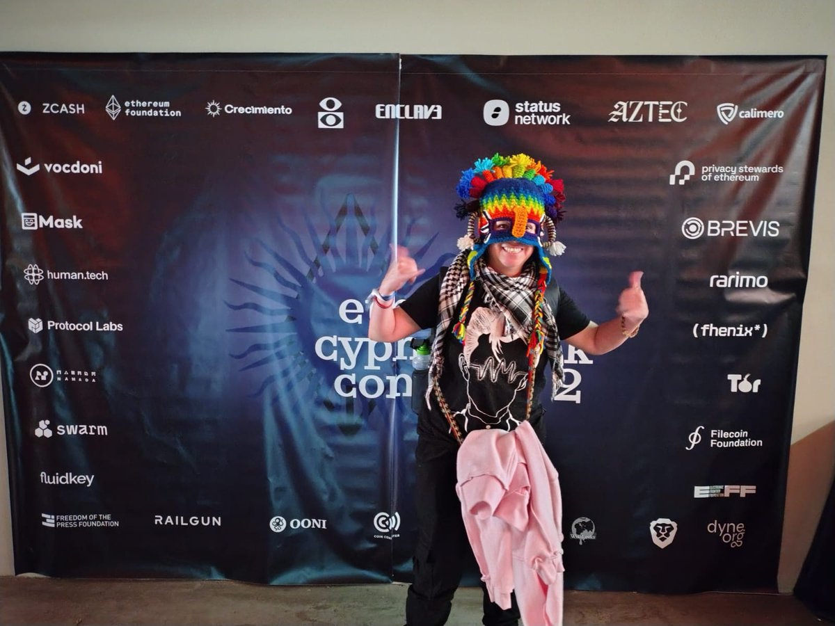 At <a href="/web3privacy/">Web3Privacy Now</a> congress.
<a href="/winprivacy/">@winprivacy Ecosystem Diversity</a> 🥰✨