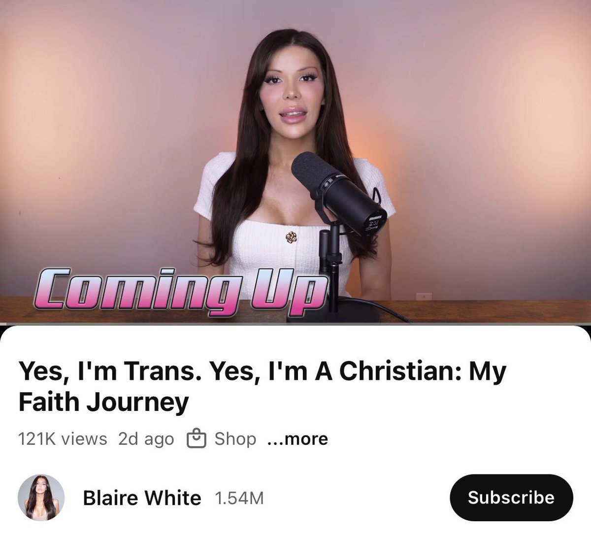 Prolife_Sam's tweet image. Let’s gooo 🙌

I’m so excited about this. 
Welcome to the family, @MsBlaireWhite.